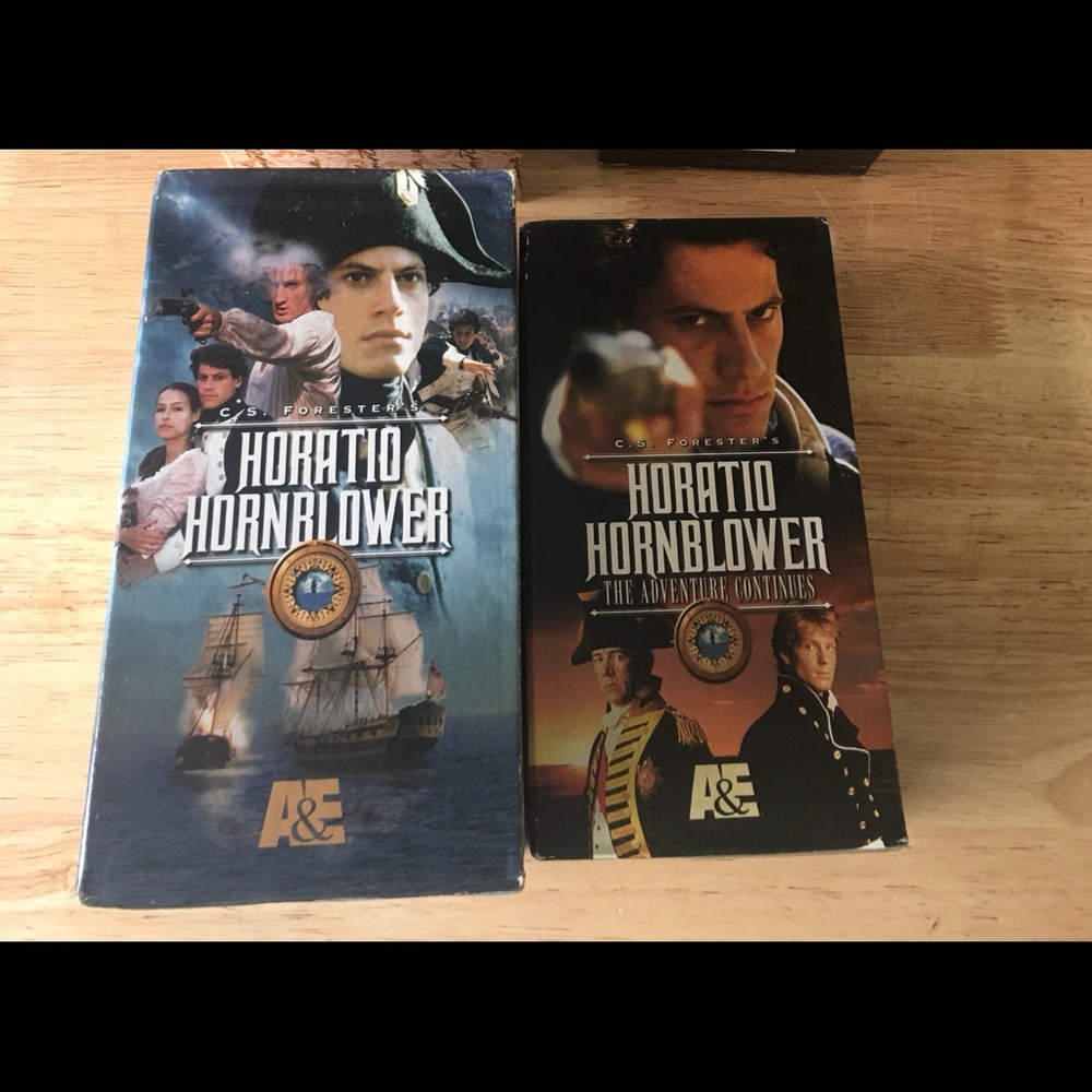 A&E Horatio Hornblower VHS Collection